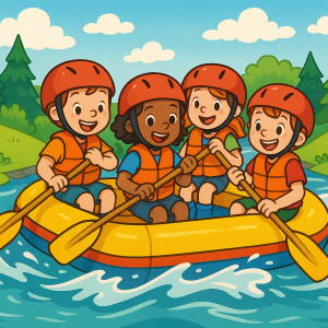 Rafting für Kids